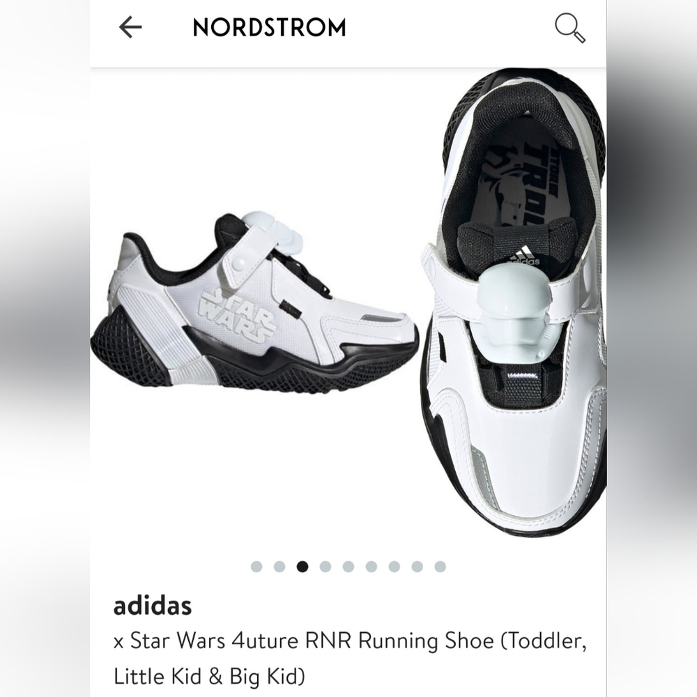 New (limited edition)Adidas x Star Wars 4uture RNR Running Shoe, 2